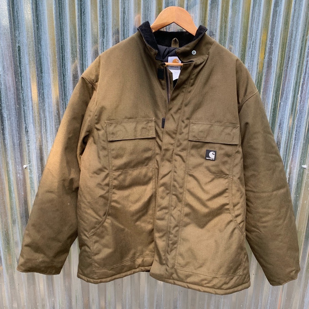 Kaki Carhart insulated jacket